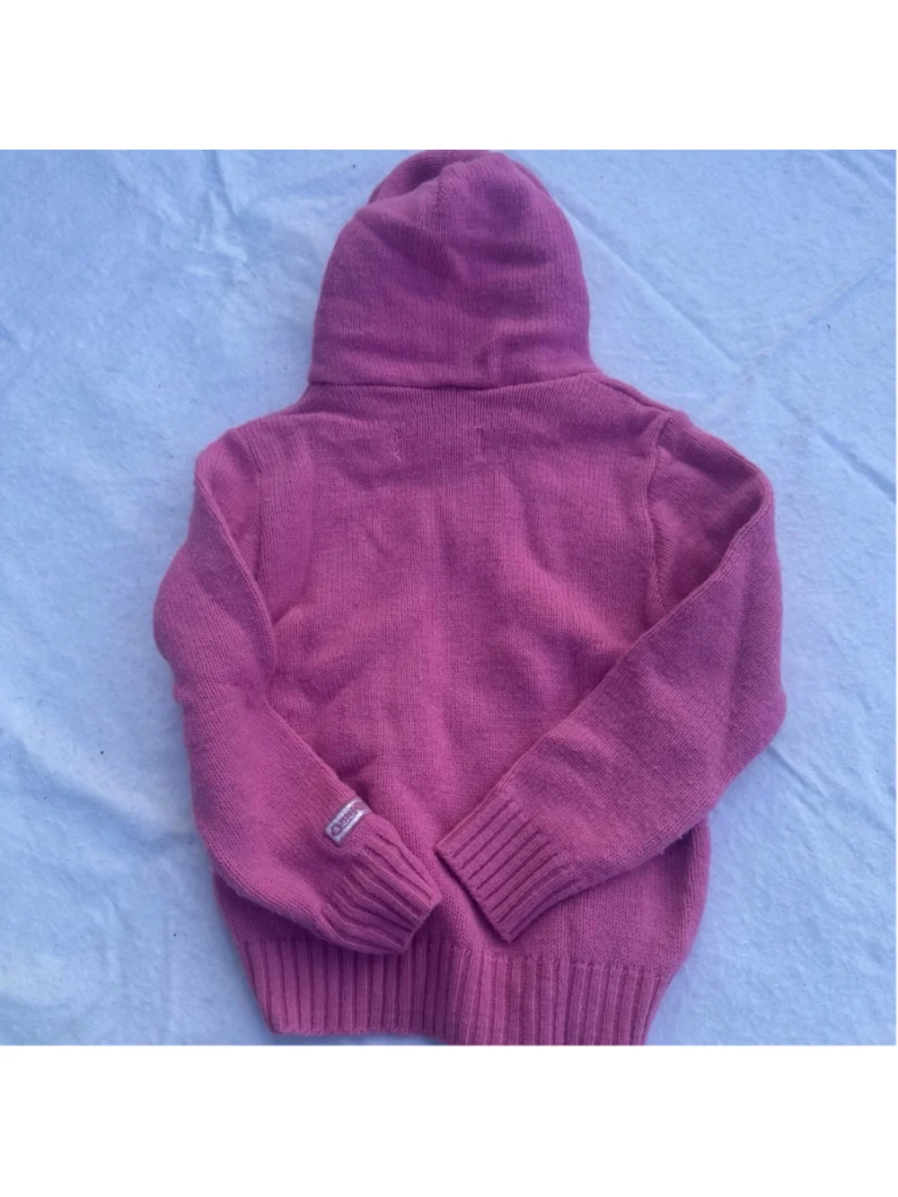 Girls OshKosh B'gosh Pink & Purple Plaid Hooded Sweater Size 5
